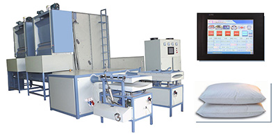 Automatic Pillow Stuffing Line